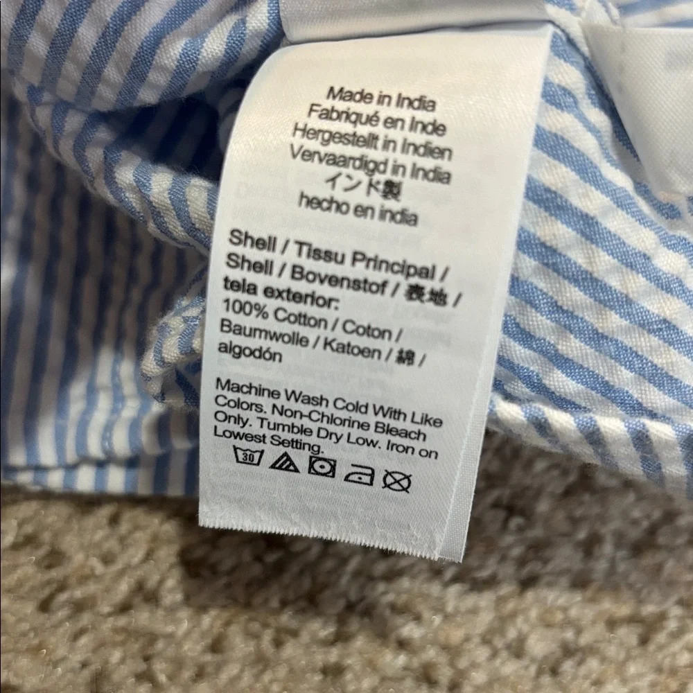 Boys Button Down Shirt Bundle of 3. Size 4-5 Cotton/Linen Gap Gymboree Crewcuts